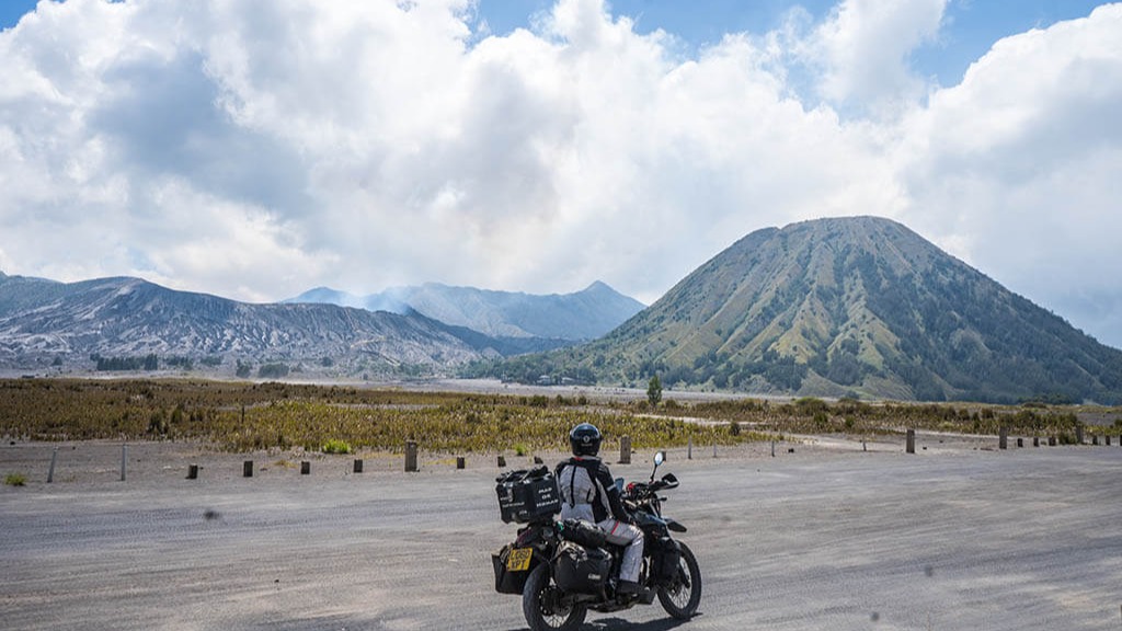 Bromo menjadi gunung terkenal sekarang