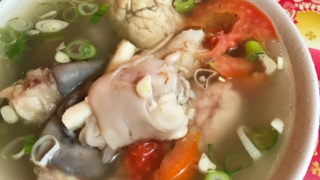 Soup kaki kambing yang enak dan segar | cara membuat soup ini dengan cara yang nikmat dan lezat